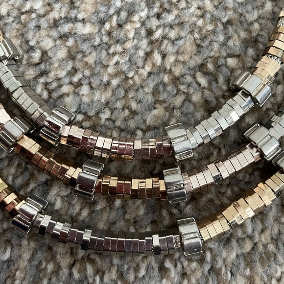 Express mesh silver necklace - Picture 2 of 5